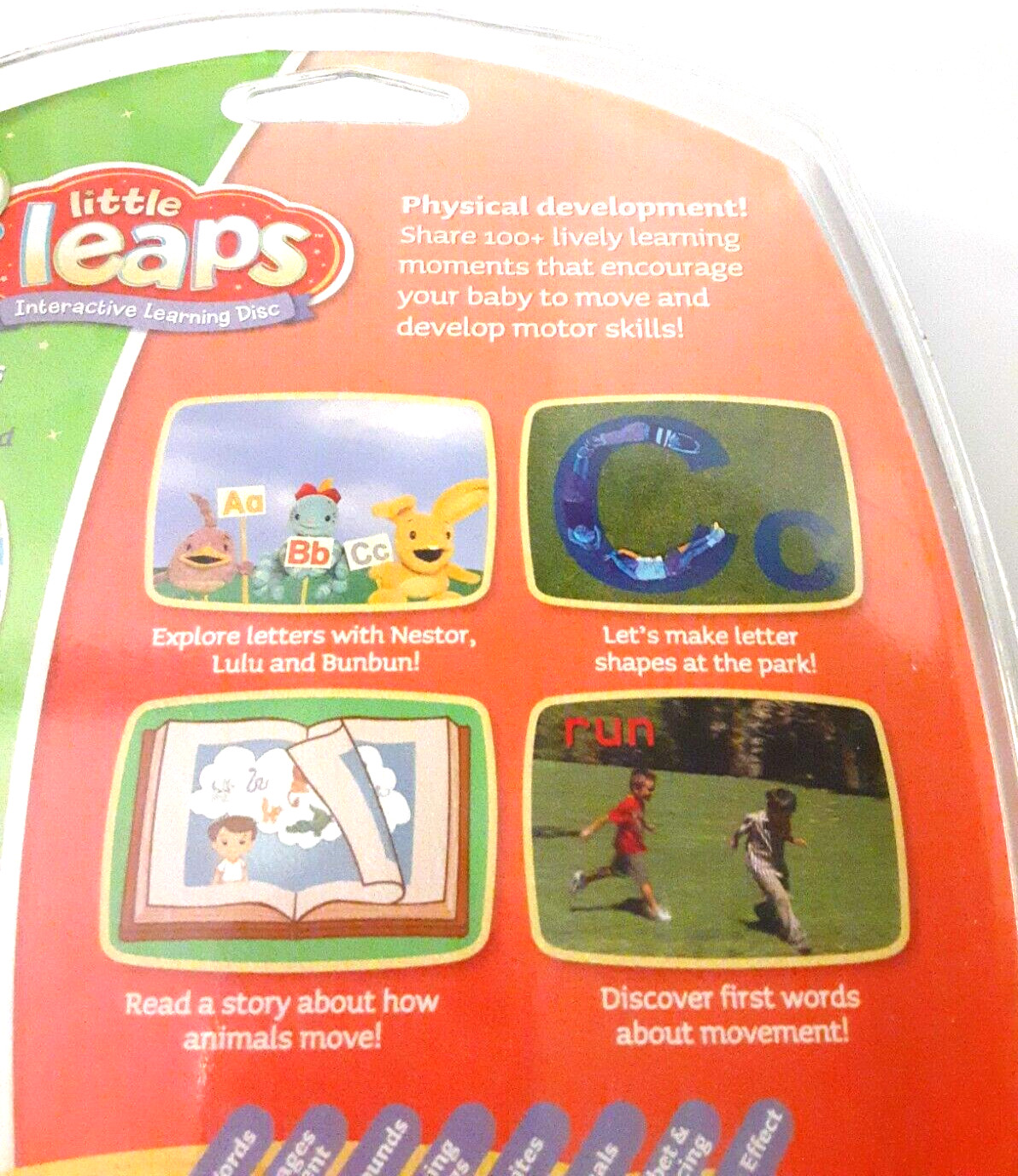 Leap Frog Baby Little Leaps Play & Move Learning Alphabet Opposites Motor Skills