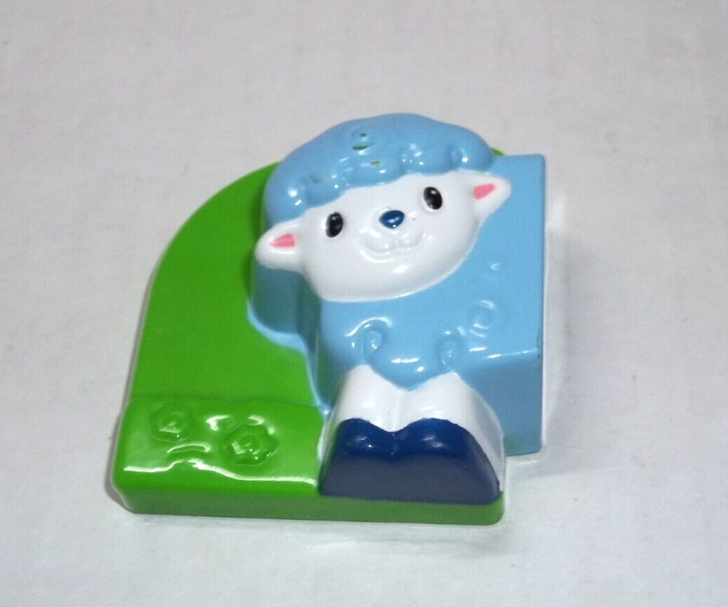 Leap Frog Fridge Farm Barn Magnetic Animal Part Sheep Lamb Head 1 13/16 version