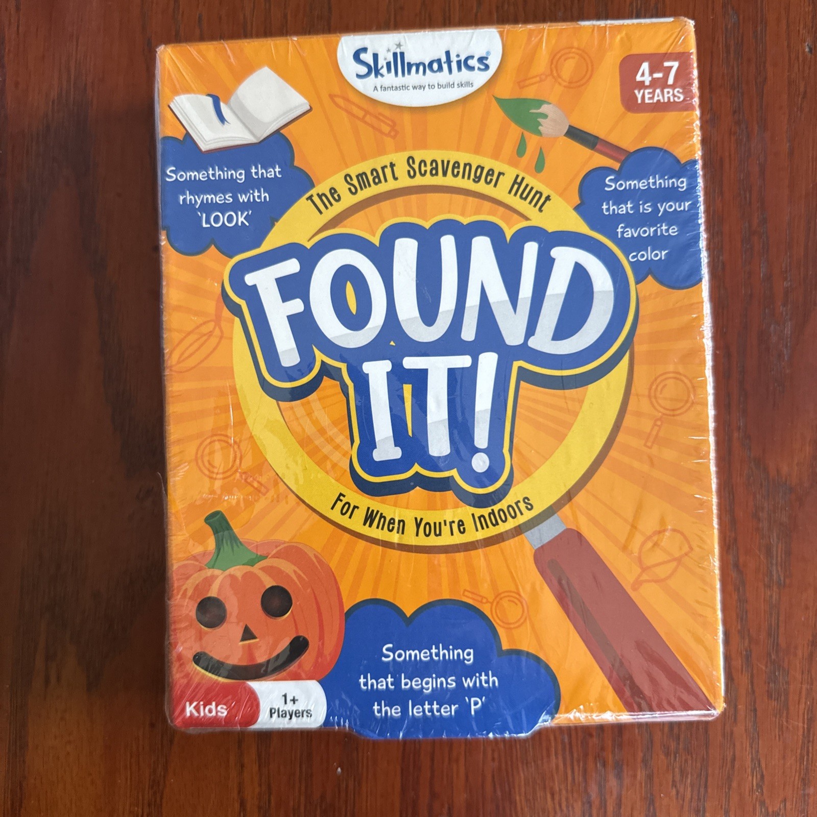 Skillmatics FOUND IT Indoors Scavenger Hunt Card Game Educational NEW Sealed