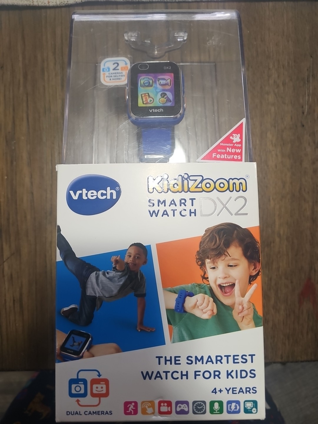 VTech 80-193808 Kidizoom Smartwatch DX2 Smart Watch – Blue NIB