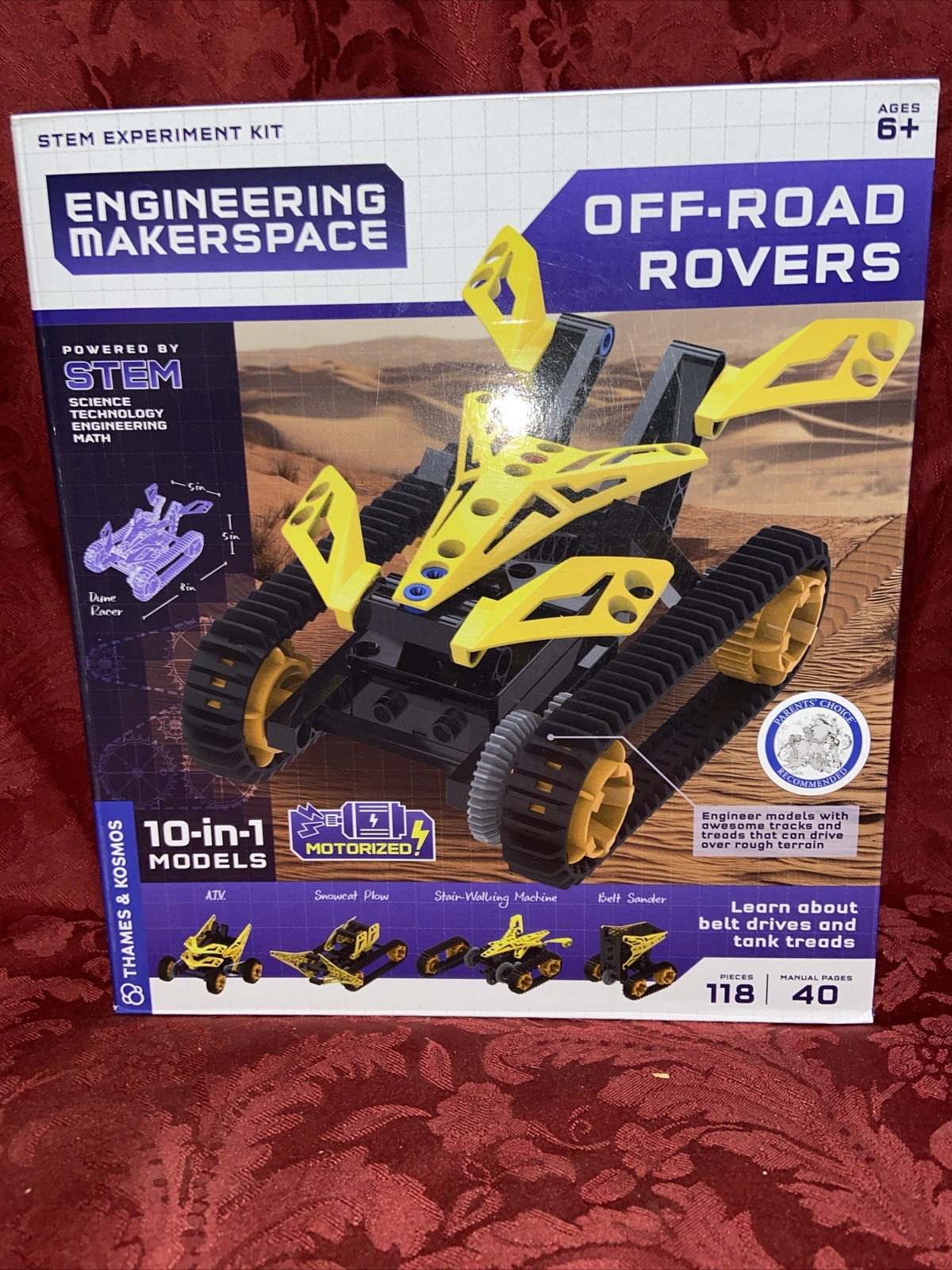 NEW. Off-Road Rovers Engineering Makerspace STEM Thames & Kosmos