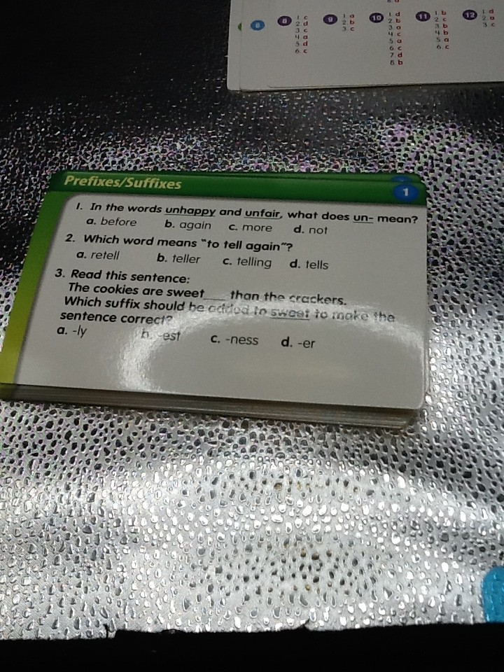 Lakeshore 5 Minute Vocabulary Practice Cards 8+ Homeschool Elementary Complete