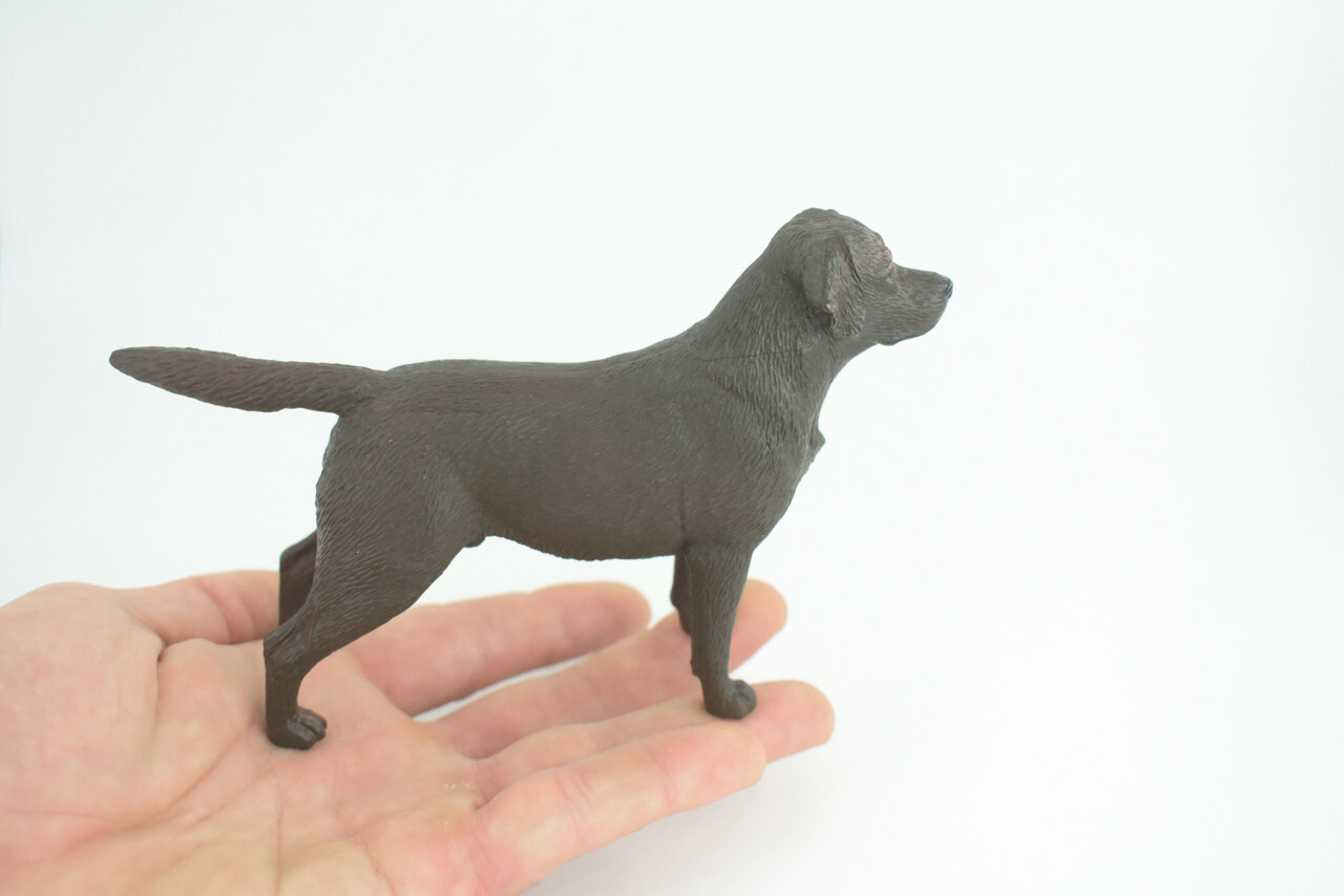 Labrador Dog Toy, Chocolate, Brown, Realistic Hand Painted 6 Inches CH935 BB206