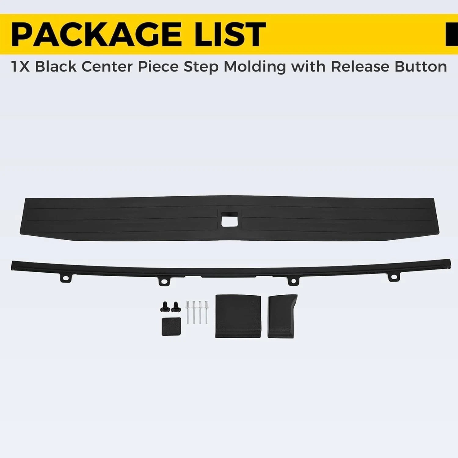 Ford F250 F350 Tailgate Molding Cap Cover Black 2017 2022 Replacement
