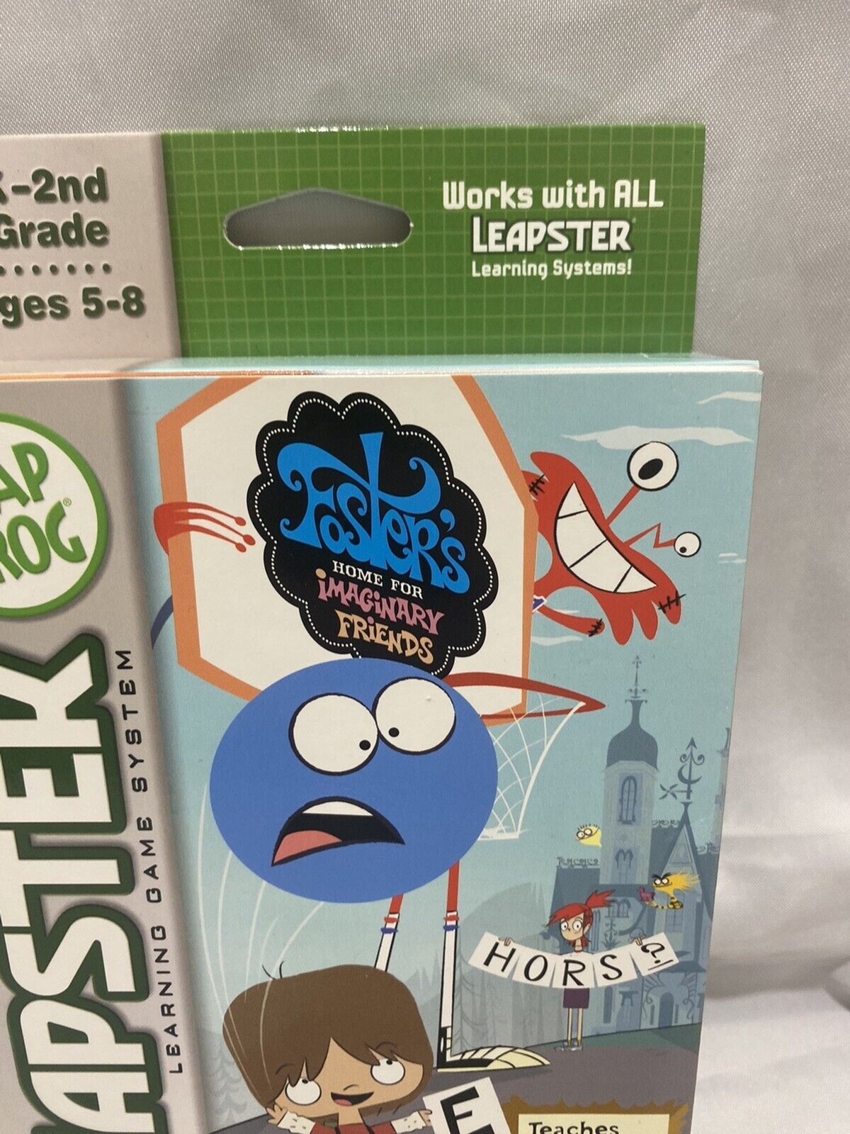 Leap Frog Leapster FOSTERS HOME FOR IMAGINARY FRIENDS Learning Game