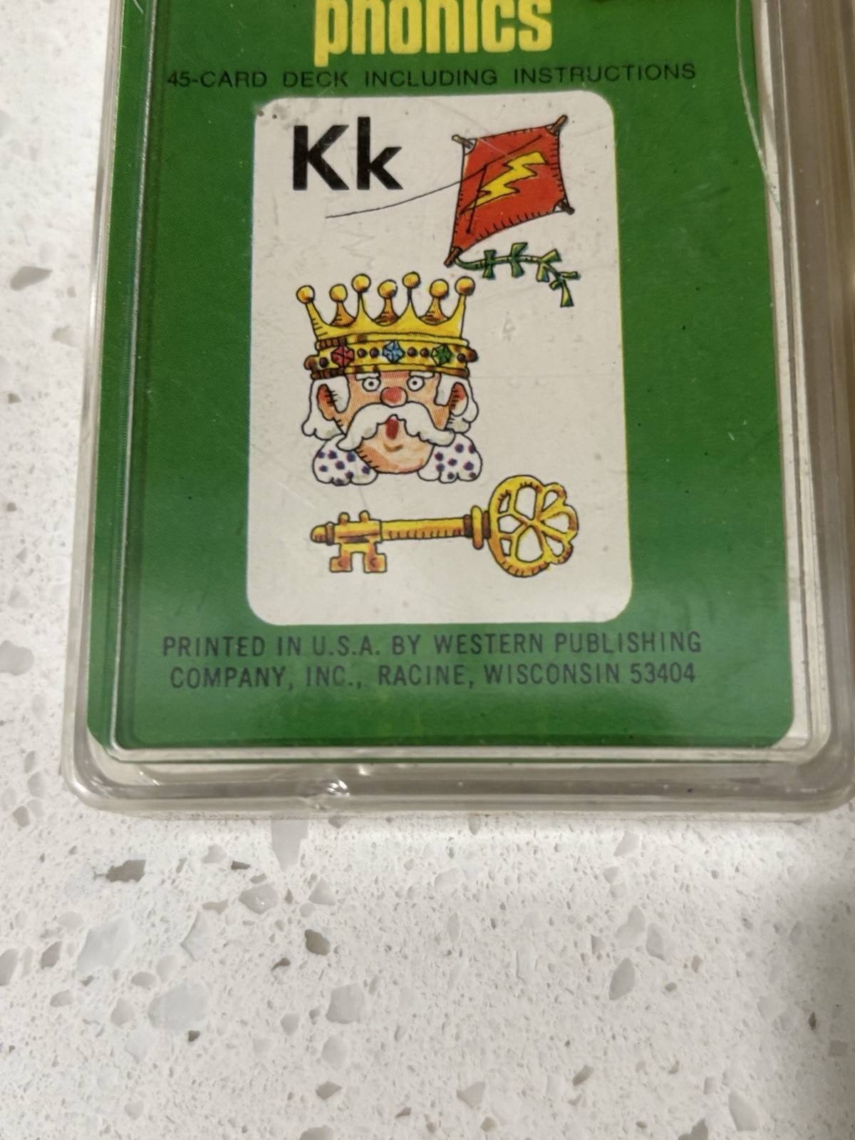 Vintage Whitman Phonics Flashcards & Card Games w/ Plastic Cases