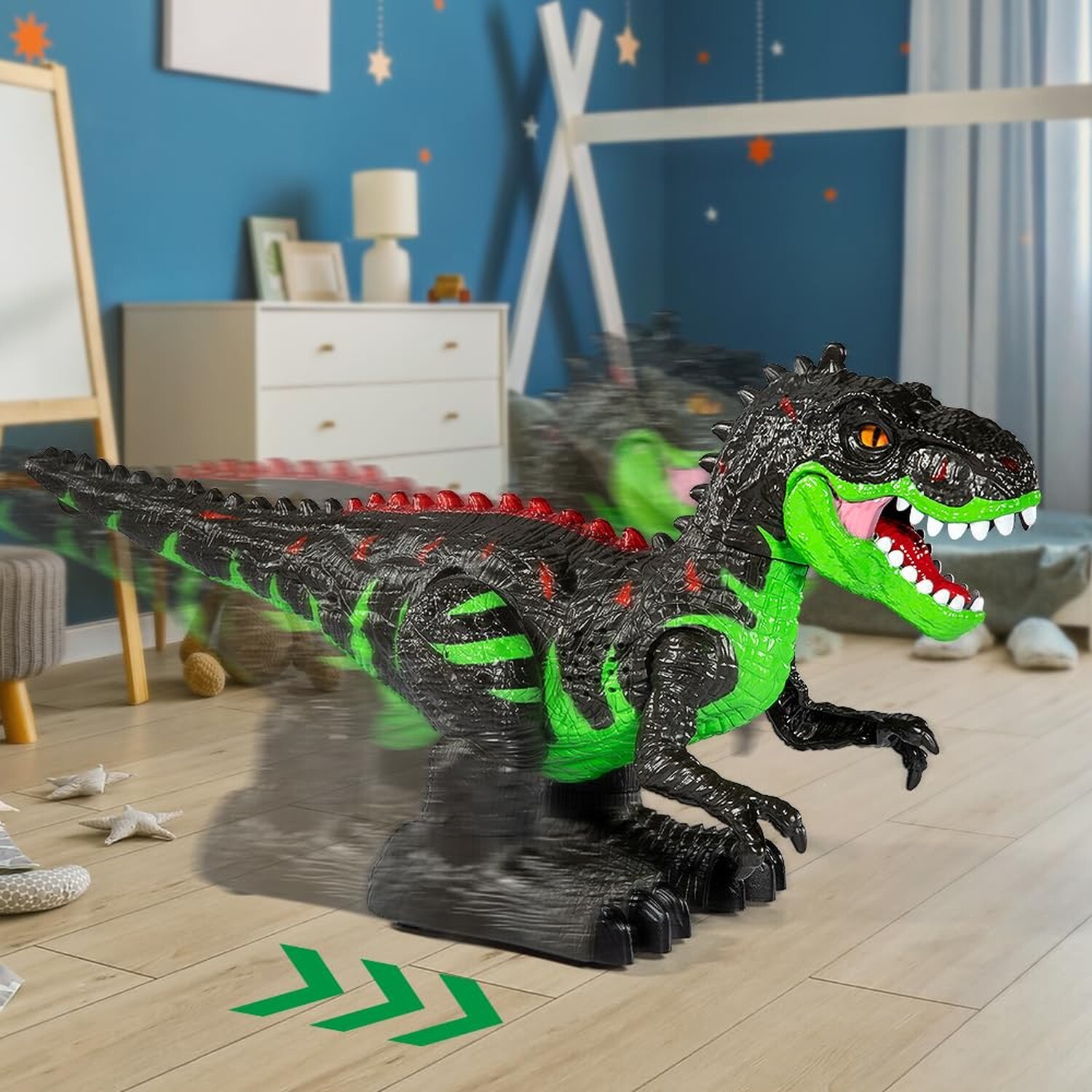 Remote Controlled Large Dinosaur Toy for Boys 3 4 5 6 7 8 Years, Lifelike Tyr…