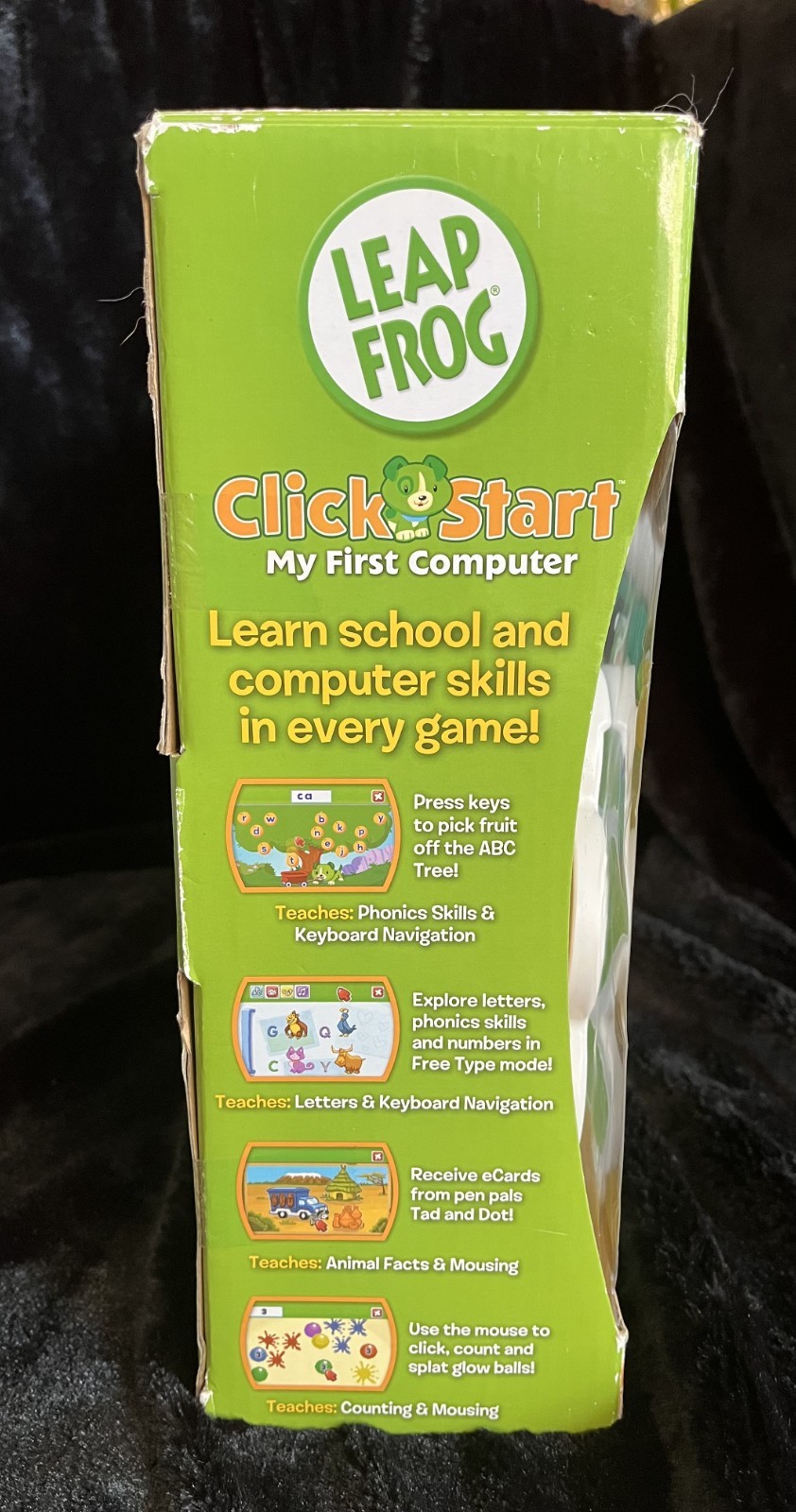 LeapFrog Clickstart My First Computer Wireless Keyboard New Sealed