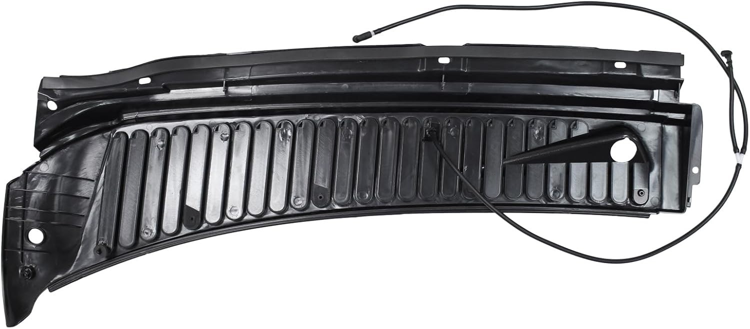 Windshield Wiper Vent Cowl Screen Cover Grille Panels Kit for Ford F-250