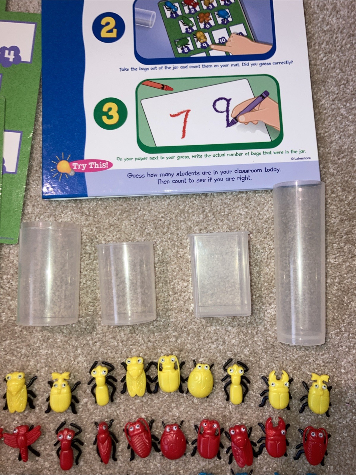 Lakeshore Instant Learning Center Estimation Game Set for 4 kids – Ages 4 and Up