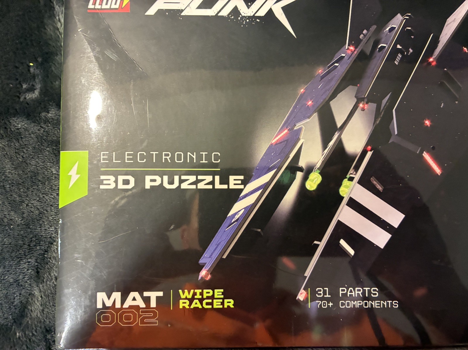 Geeek Club Cyber Punk Electronic 3D Puzzle ~ MAT002 Wipe Racer ~ NIP STEM Sealed