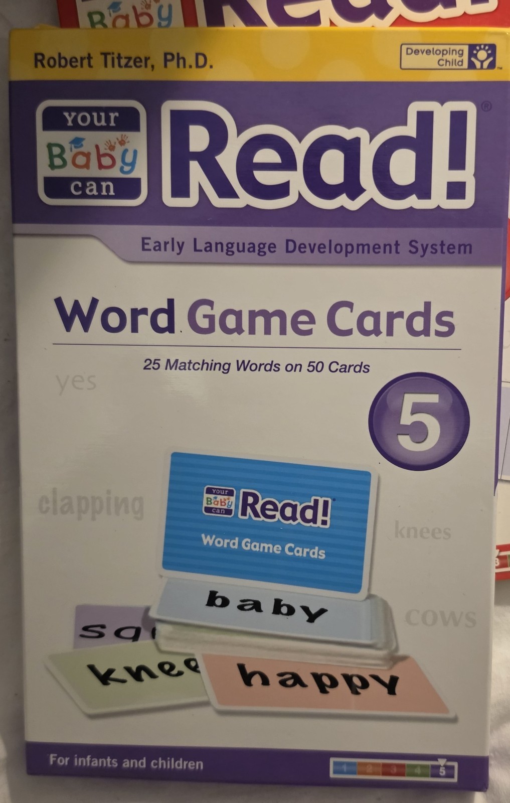 Your Baby Can Read Early Language Development Series DVDs And Word Cards