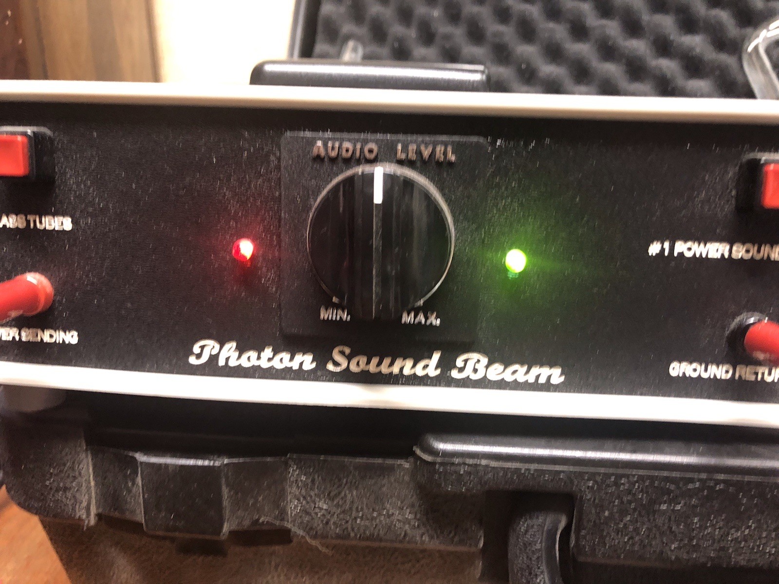Original Photon Sound Beam Accessories and Hard Case Works AS-IS Read Details
