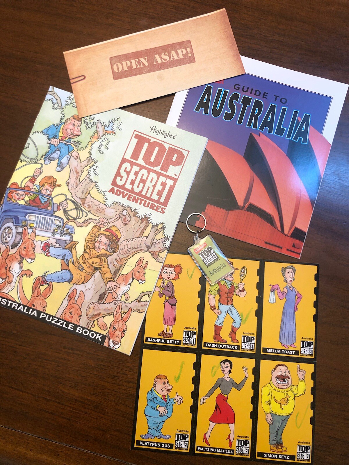 Highlights Australia Top Secret Adventures Case #12455 The Dilemma Down Under
