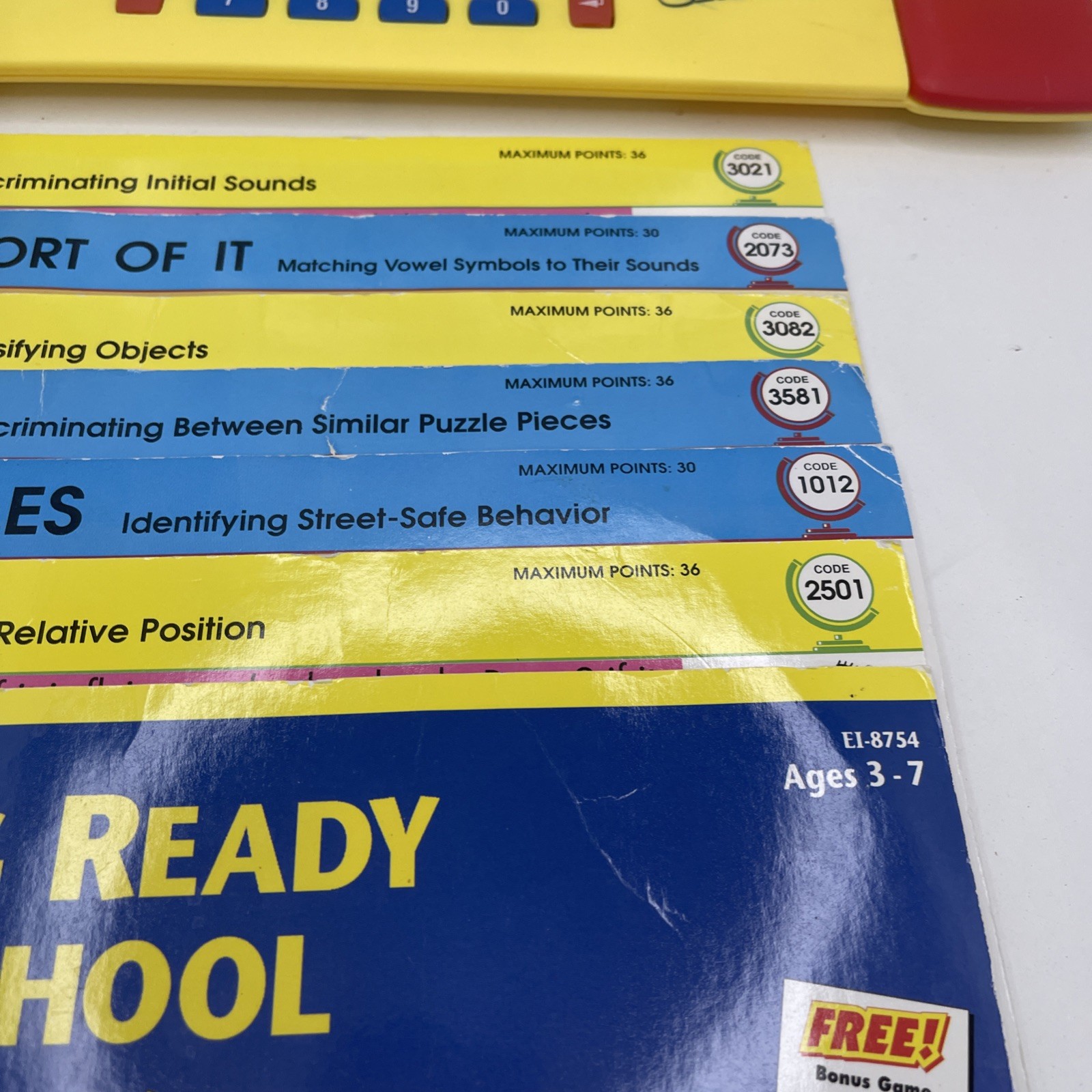 Vintage GeoSafari Jr EI-8855 Electronic Learning Game Unit w/ 8 Cards Tested