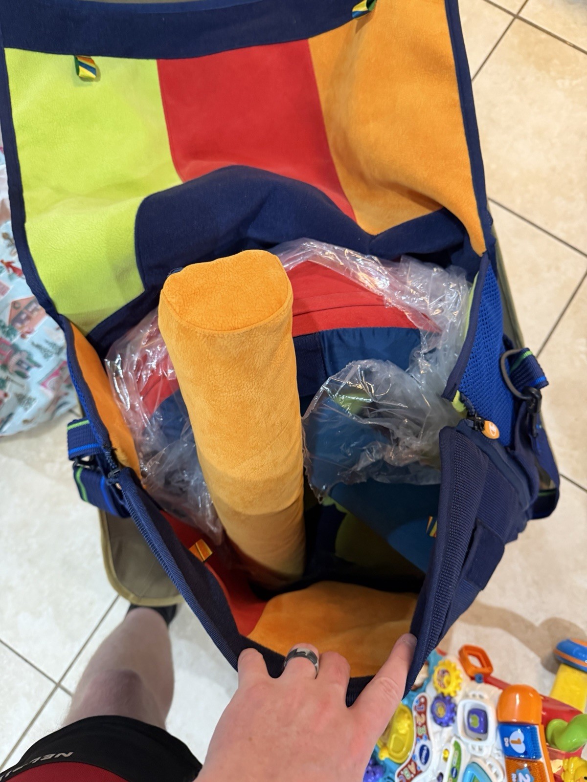 Firefly Playpak Early Intervention Therapy Kit w/ Carry Bag, Mat, Rolls