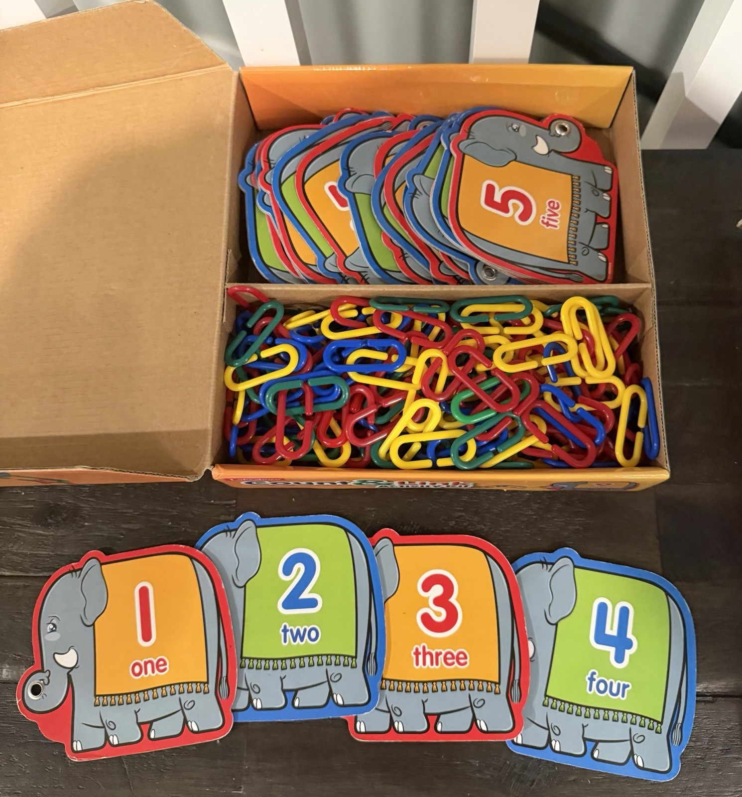 Lakeshore Count & Link Activity Kit – Activity For Hands-on Learners Complete
