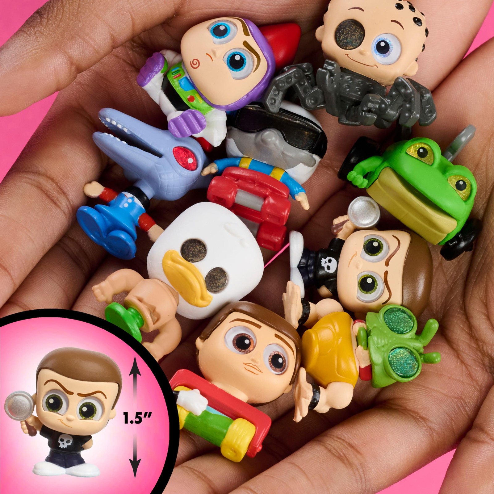 Disney Pixar Story Sid’s Collection Peek, 9 Exclusive Collectible Figures Inc…