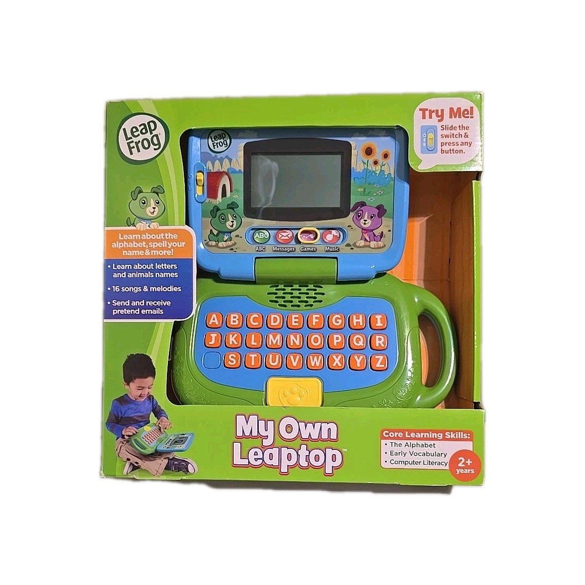 LeapFrog My Own Leaptop Toy: Core Learning Skills, 2+ Years (Brand New | NIB)