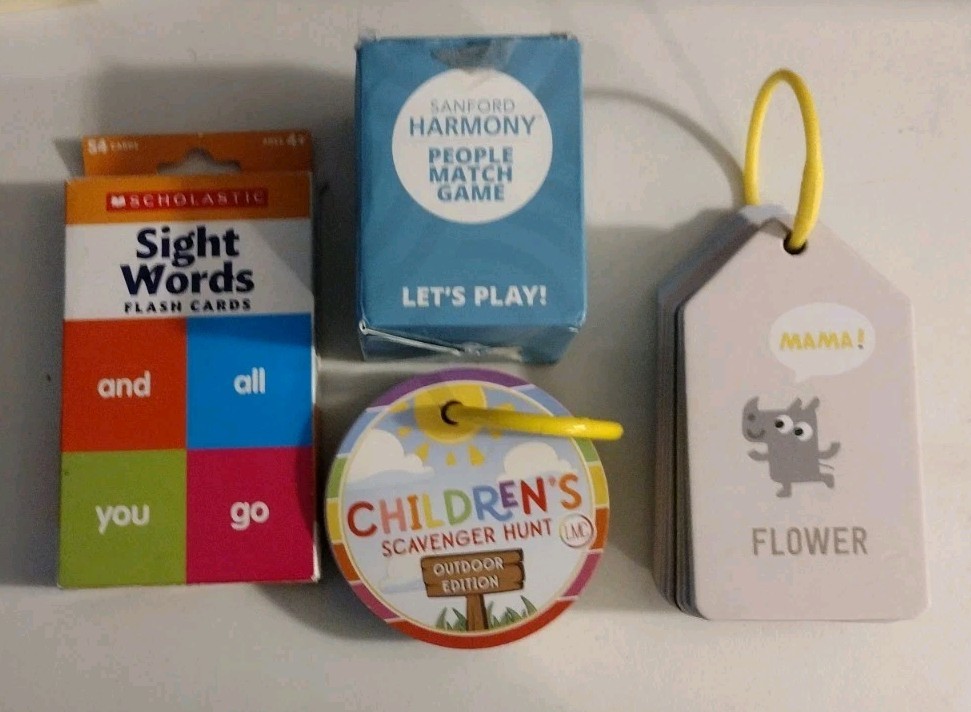 Lot Of 4 Early Childhood/ Preschool Educational Games