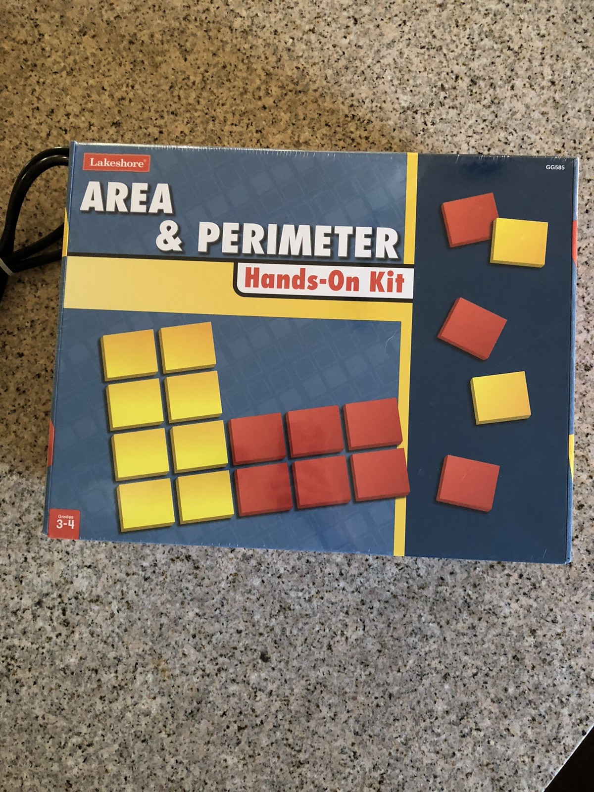Area & Perimeter Hands-On Teaching Kit Lakeshore GG585 New Homeschool Education