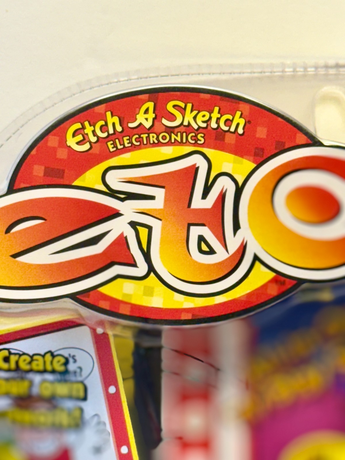 NEW~ETCH A SKETCH ELECTRONICS~ETO~Easy TV Hook Up~Creativity/Drawing System~NICE