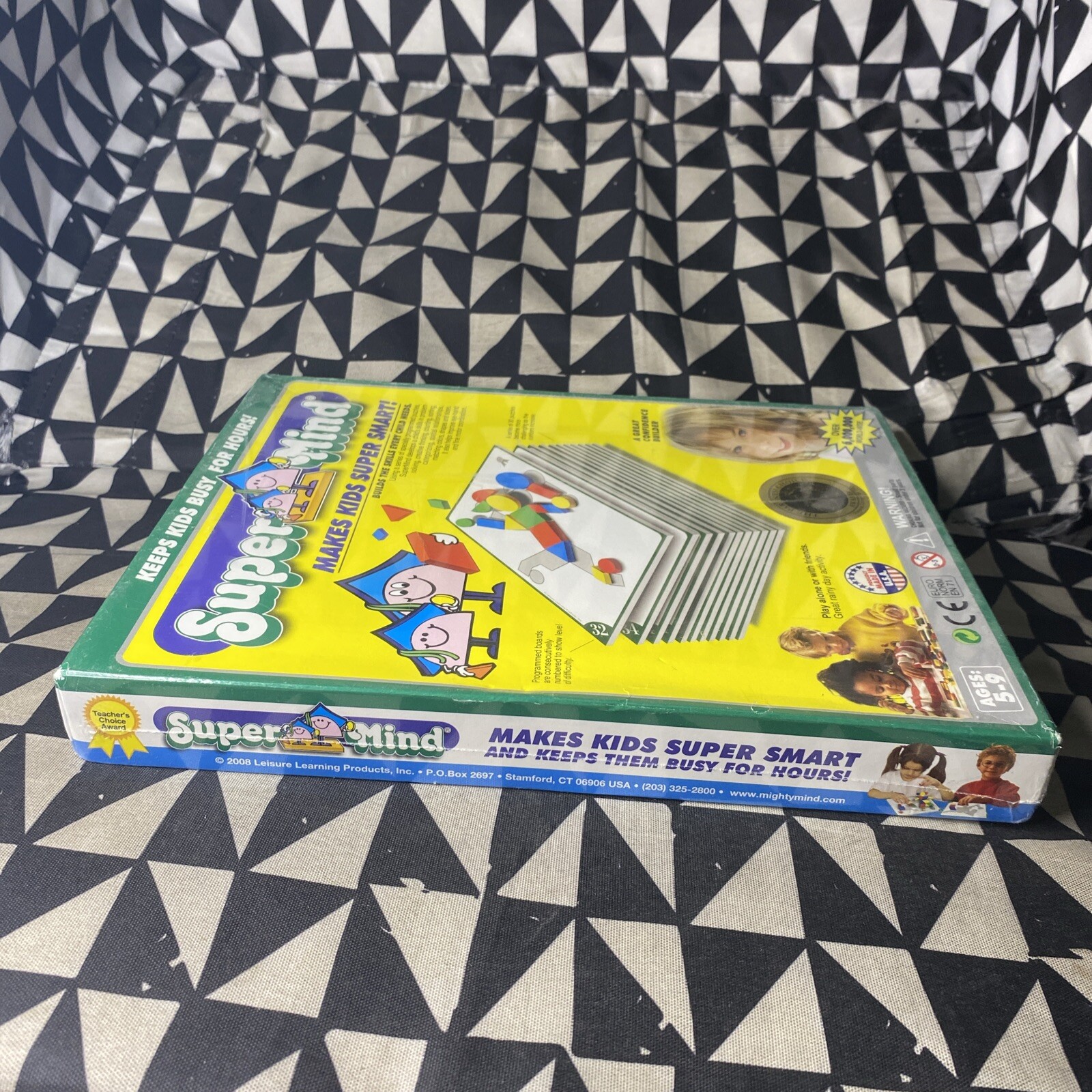 Super Mind Tangram Set Shapes Educational Toy Teacher Choice Award – New Sealed