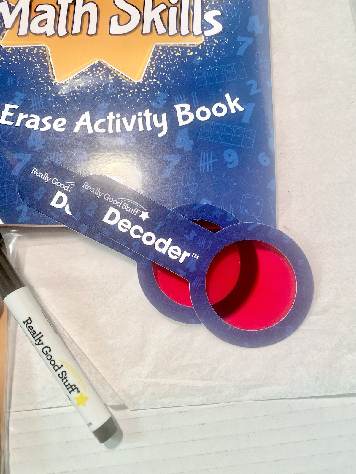 Homeschool Preschool Classroom 4+ Really Good Stuff Beginning Math Skills Kit