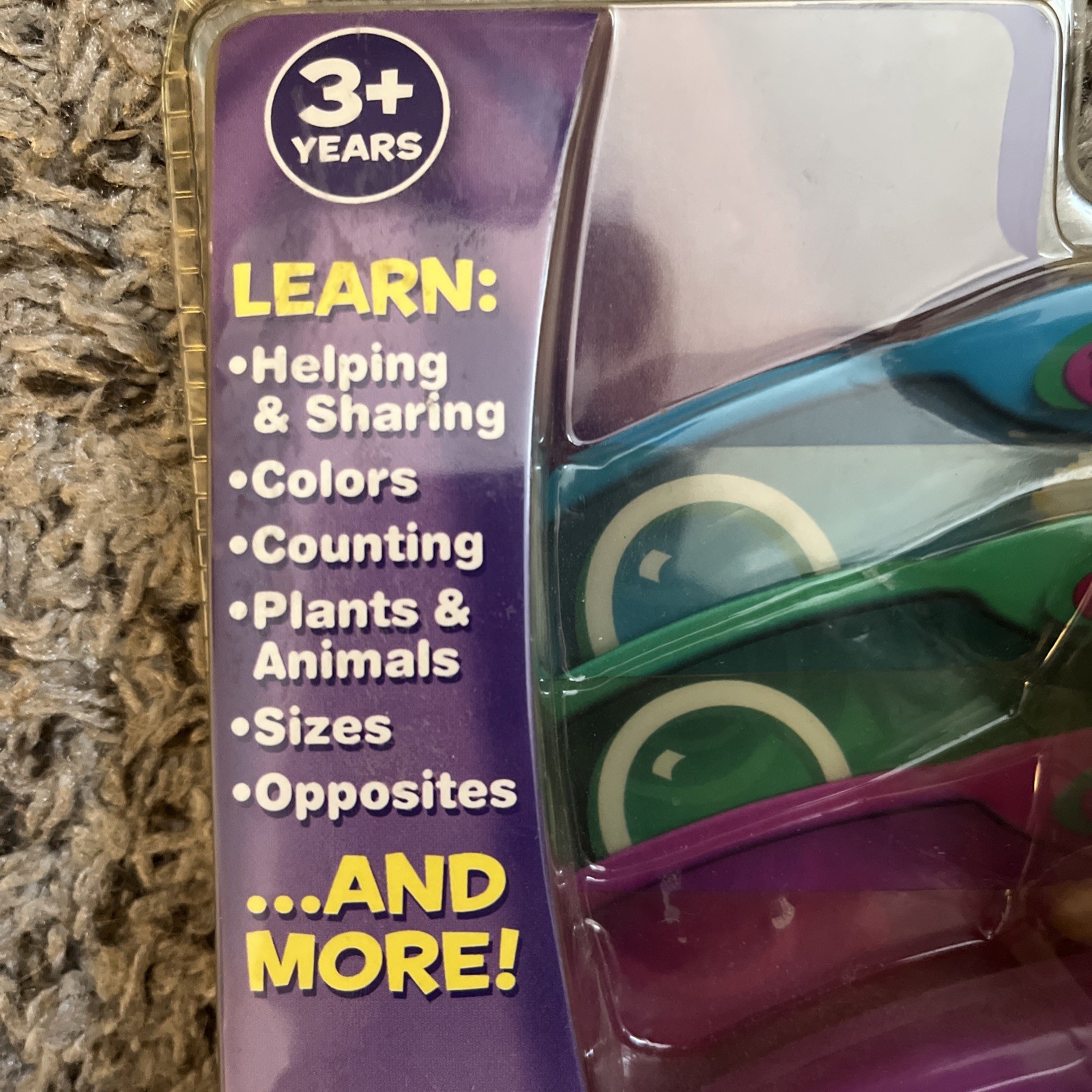 Fisher-Price InteracTV Celebrate With Barney Birthday 2004 Rare New DVD HiT