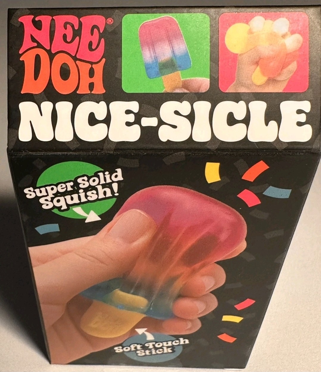 RARE! NEW, AUTHENTIC, SEALED NeeDoh Nice-Sicle– hard to find! – Orange