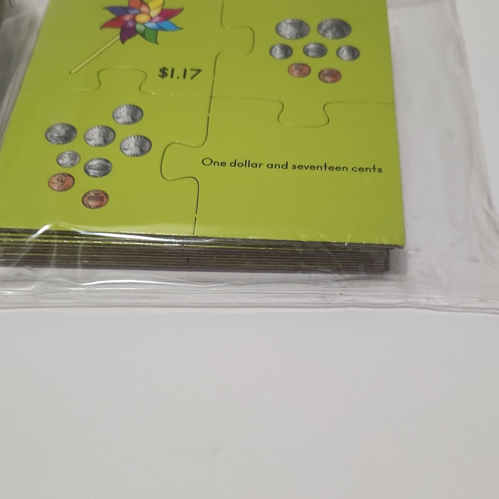 Really Good Stuff Find-a-Pair Number Match Money Puzzles Ages 6-7 165104 165074