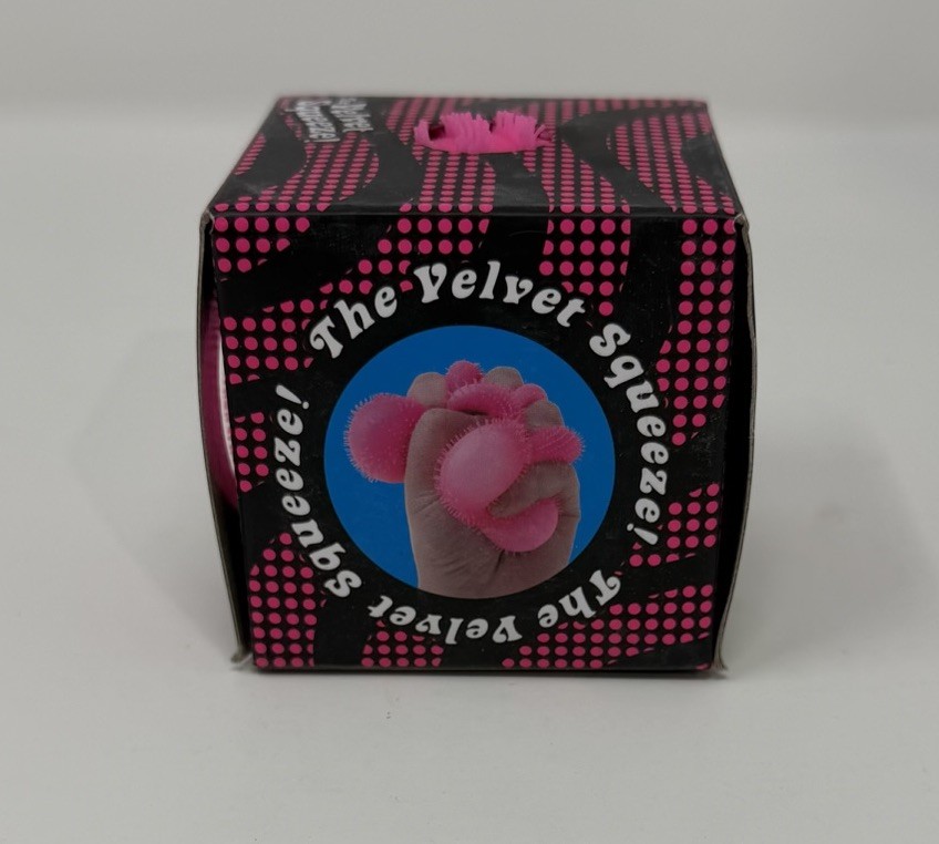 New – 100% Authentic – Needoh Fuzz Ball- Wonder Waves- Pink – Sealed