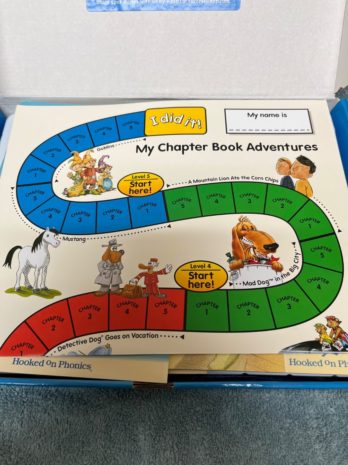 Hooked On Phonics Learn To Read Levels 1-5 Kit Vintage