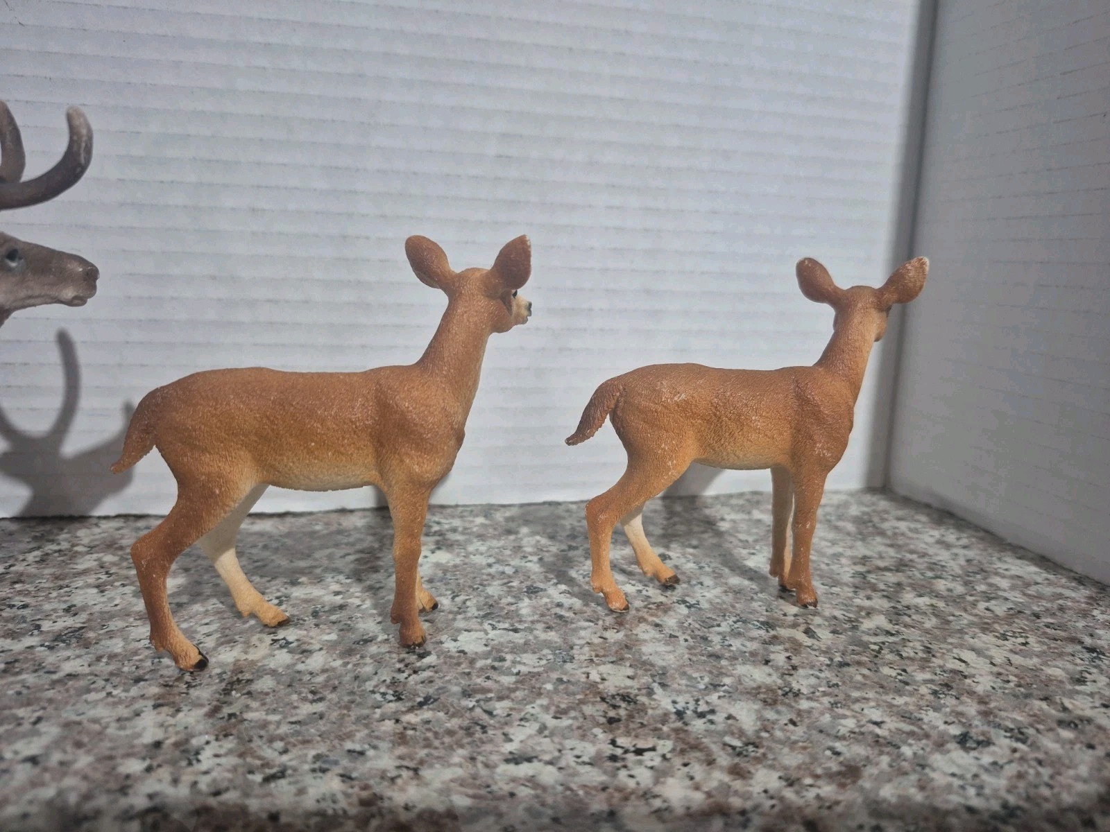 Schleich Deer Buck & 3 Doe Animal Figures 2018-2019