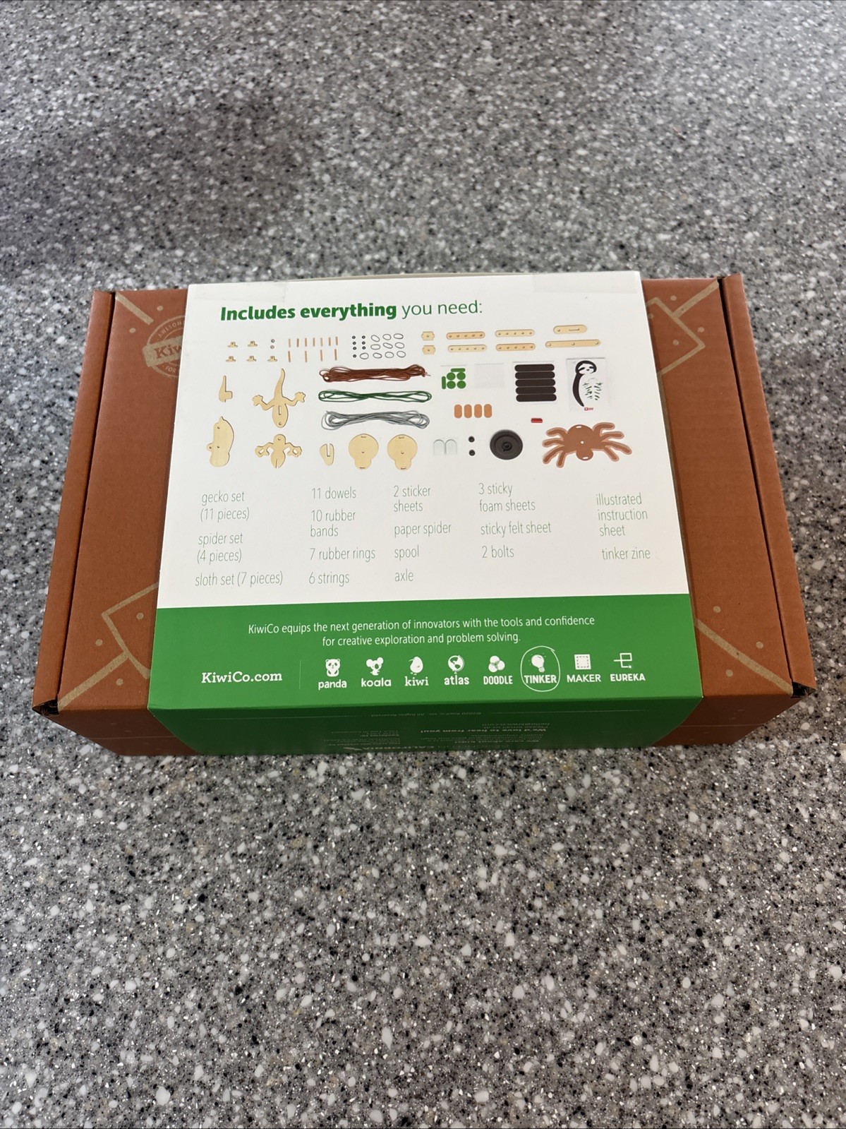 KiwiCo Tinker Crate Friction Climbers Kit