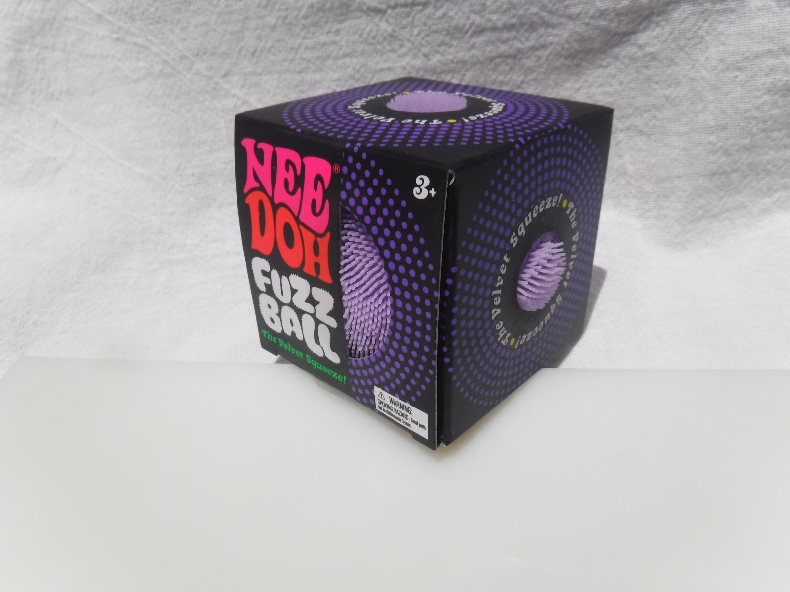 NeeDoh Fuzz Ball The Velvet Squeeze / Purple