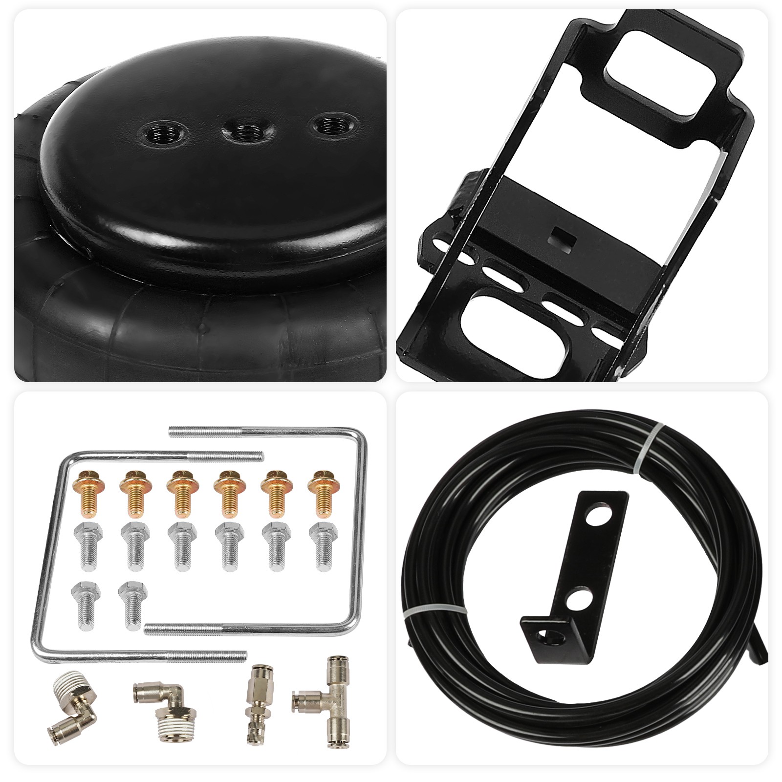 Rear Air Suspension Bag Over Load Tow Kit fit for Ford F250 2wd/4wd Truck 99-04