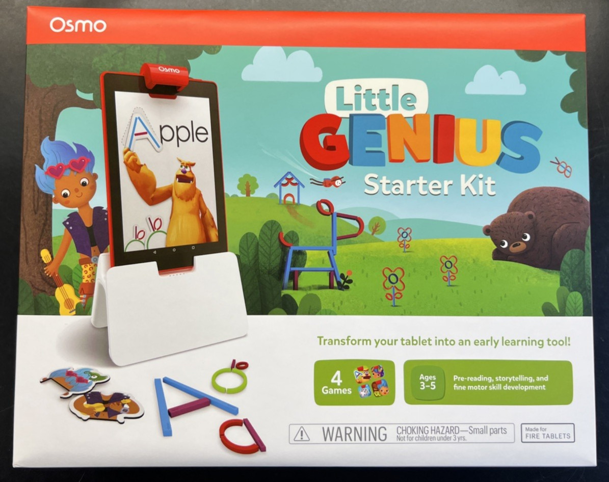 Osmo Little Genius Starter Kit Fire Tablet Platform Children’s Educational