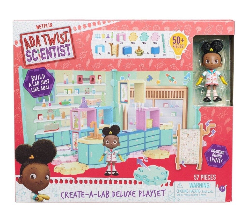Ada Twist Deluxe Create-A-Lab STEM Playset, Kids Toys for Ages 3 up – Homeschool