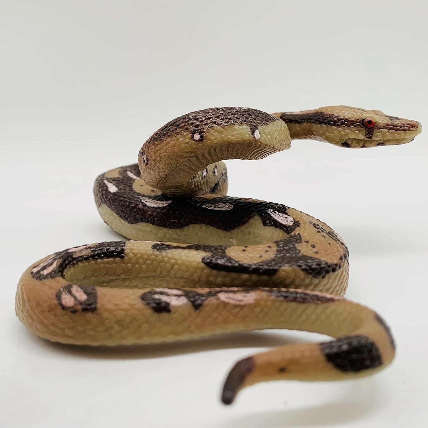 Snake Toys Scary Prank Boa Constrictor Python Animal Figures Gag Gifts Halloween