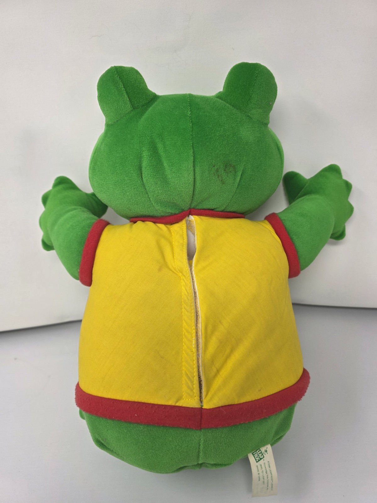 RARE 2001-03 READ & SING LITTLE LEAP INTERACTIVE PLUSH ABC LEARNING TOY 18″ TALL