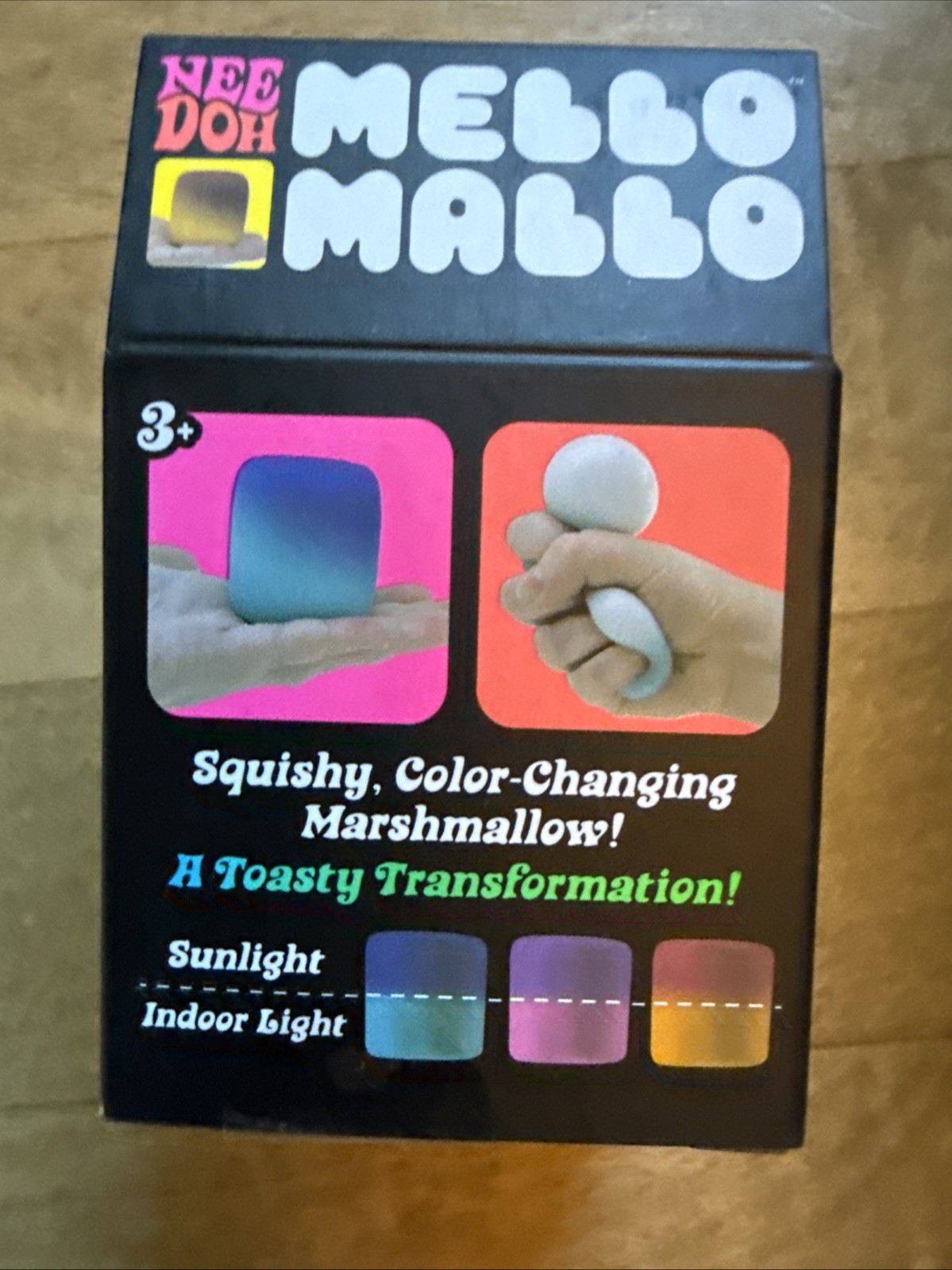 NeeDoh MELLO MALLO (BLUE) VIRAL SQUISHY TOY SCHYLLING AUTHENTIC Color Change New