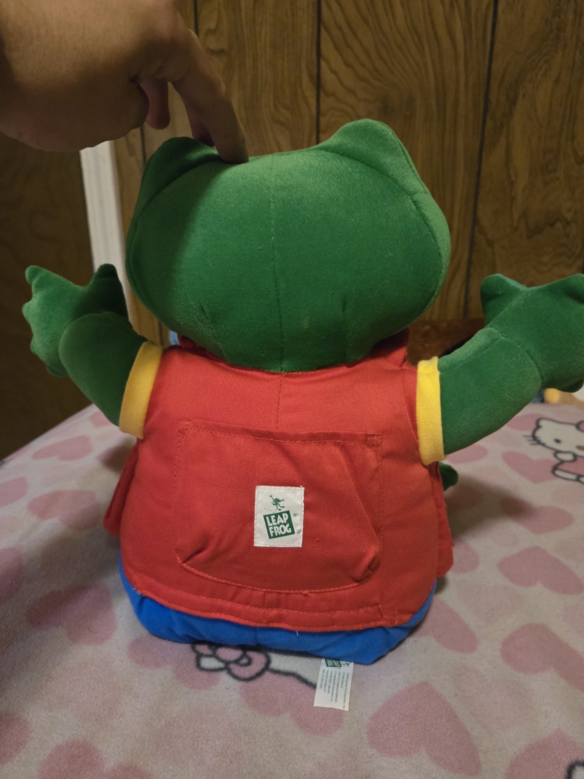 RARE 2001-03 READ & SING LITTLE LEAP INTERACTIVE PLUSH ABC LEARNING TOY 18″ TALL