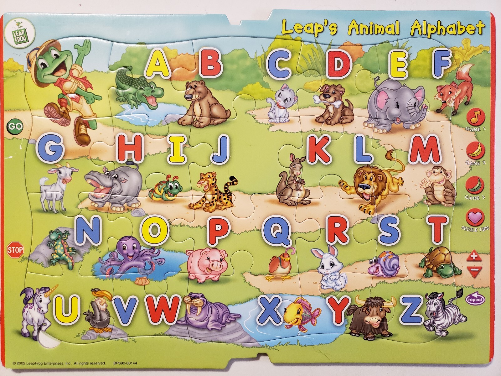 Leap Frog LeapPad Puzzles Disney’s Pooh’s Counting Picnic Interactive Games