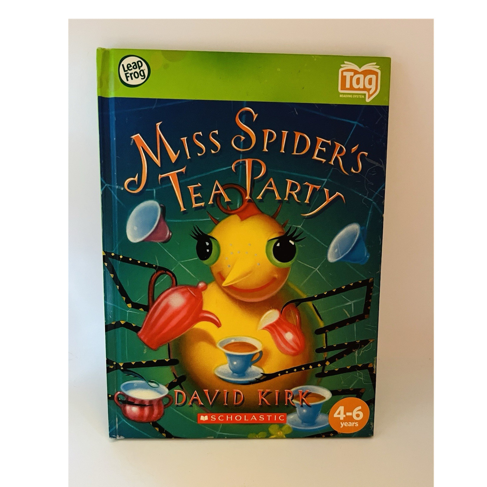LeapFrog Tag Miss Spider Reading/Phonics Book 2008 Ages 4-6 Years 4-7
