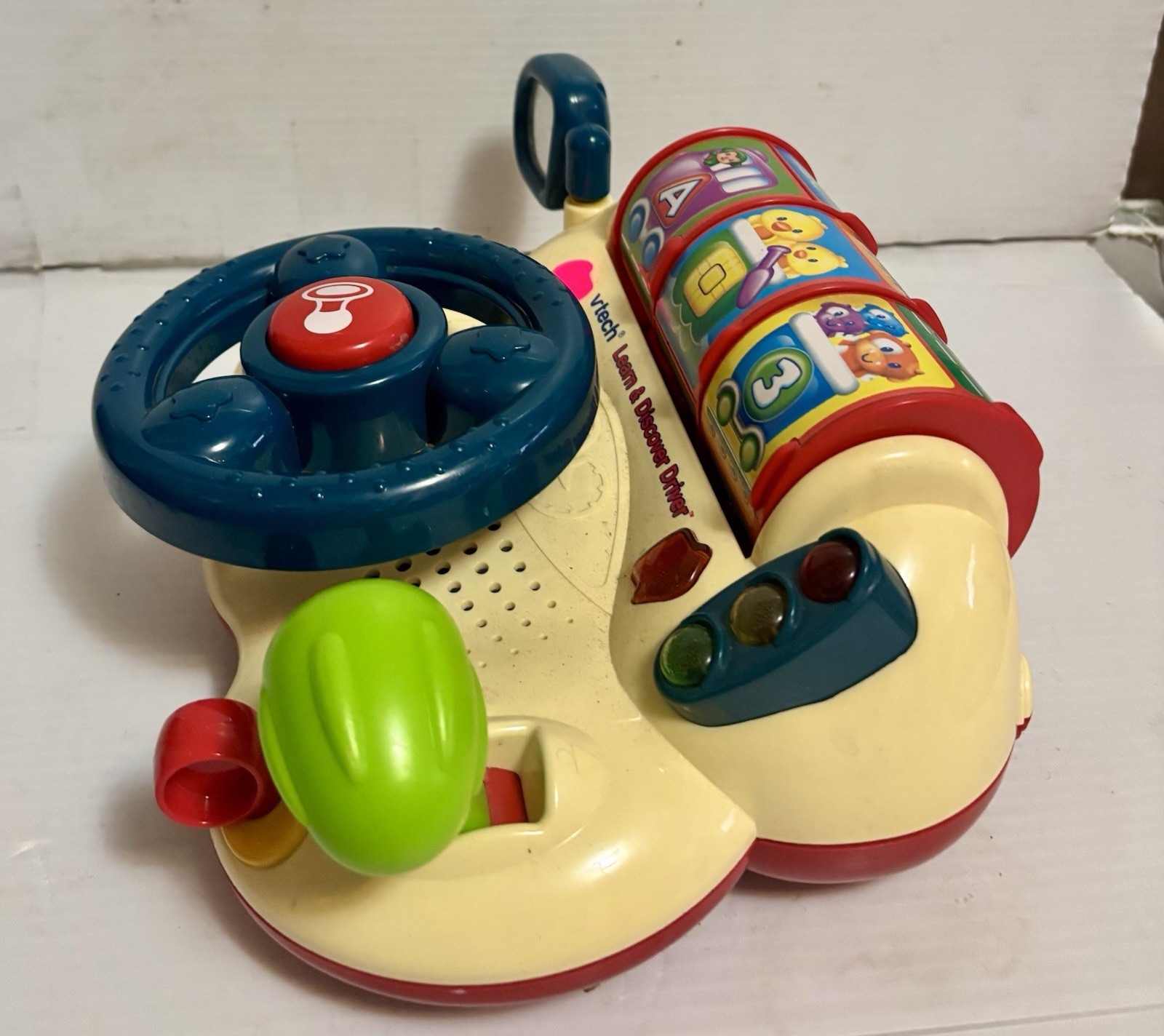 Vtech Learn & Discover Driver Interactive Educational Toy Lights Sounds Video FS