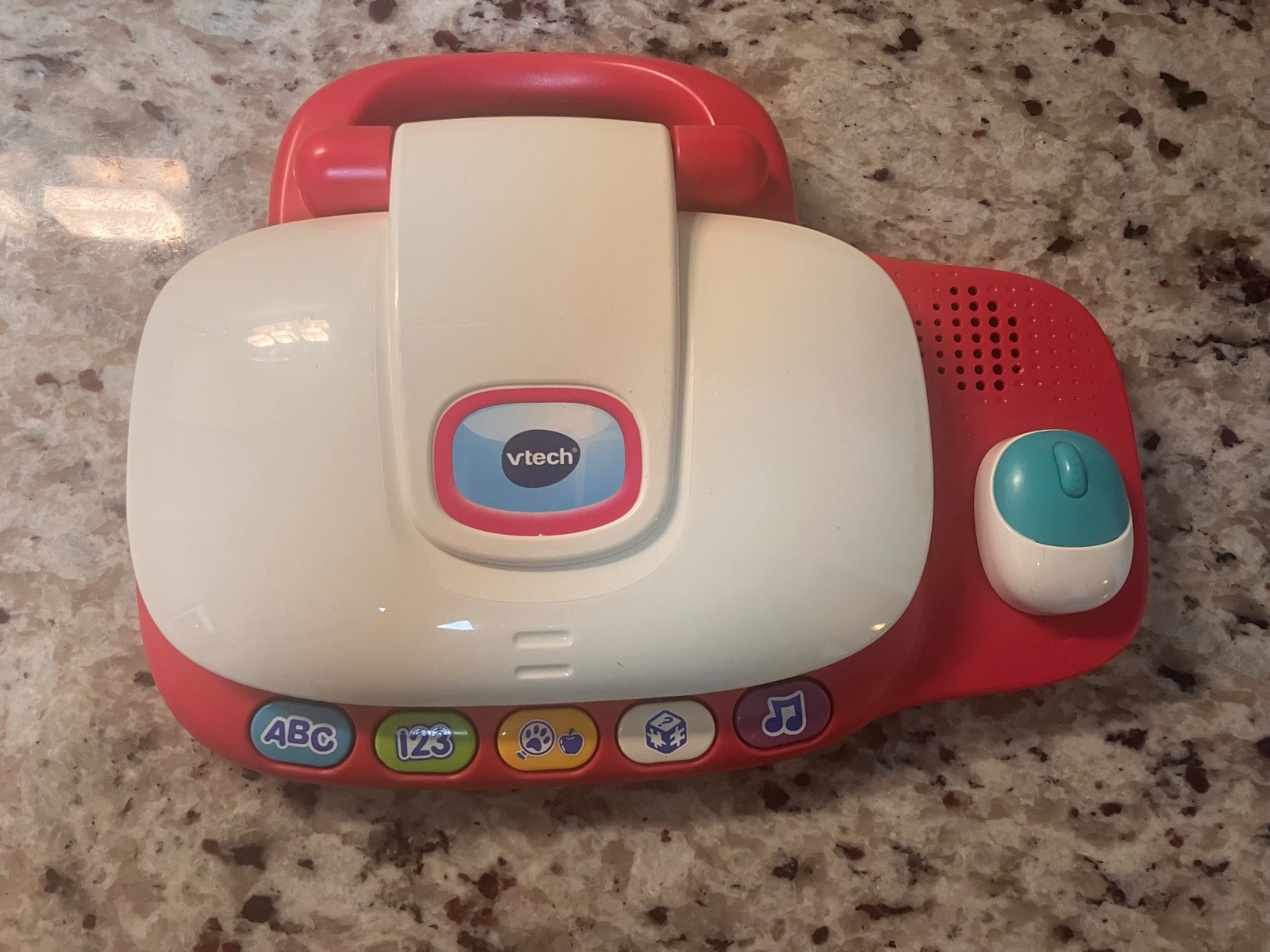 Vtech Tote and Go Laptop red/pink READ DESCRIPTION, NO BATTERIES