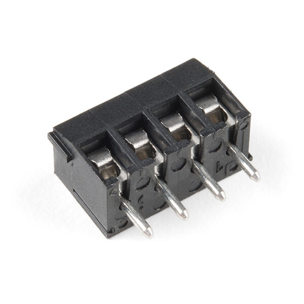 [ SparkFun PRT-15519 ] Screw Terminals 3.5mm Pitch (4-Pin)