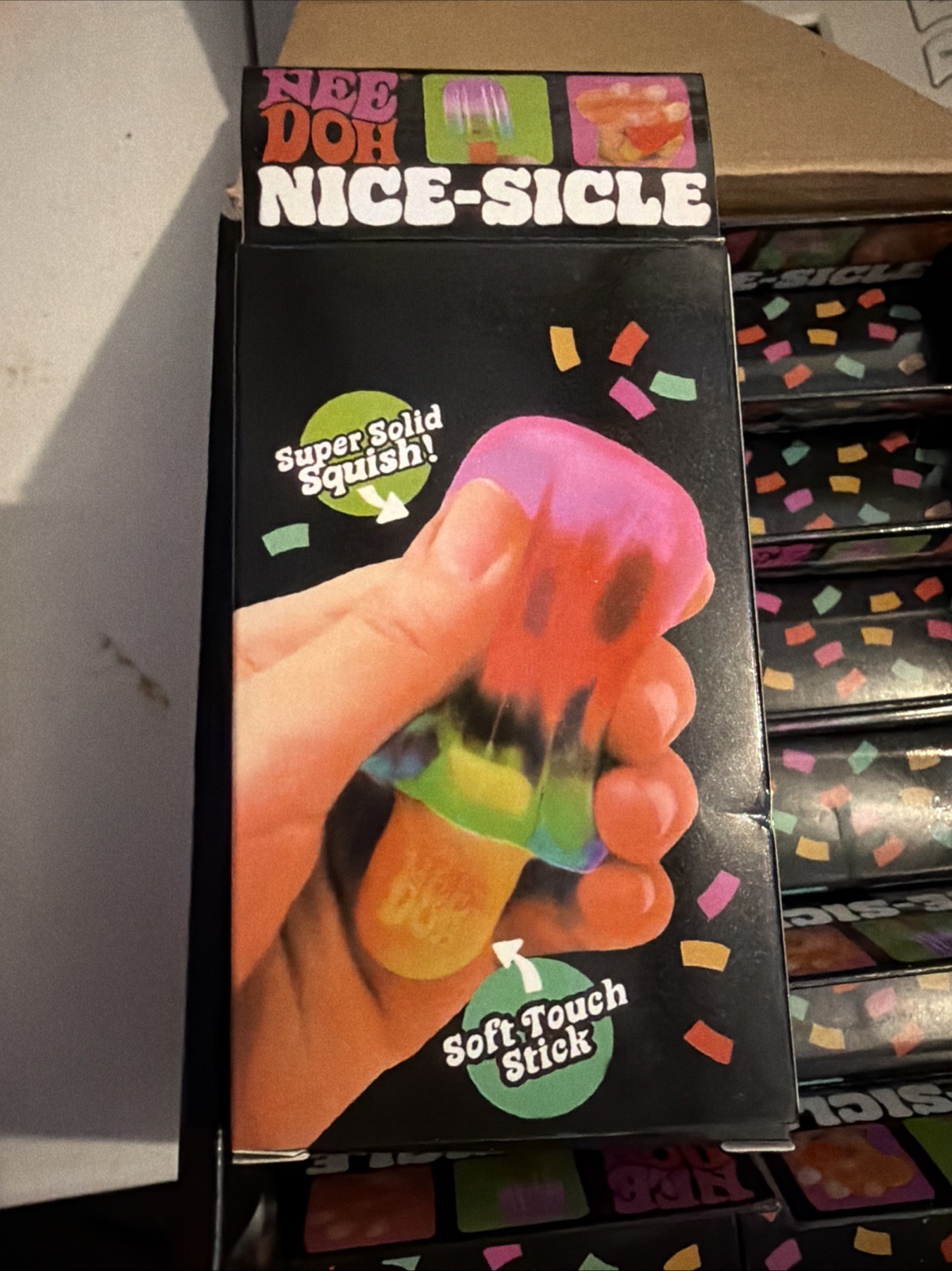 NICE-SICLE SQUISHY BRAND NEW BOX OF 12 $119.76 RETAIL