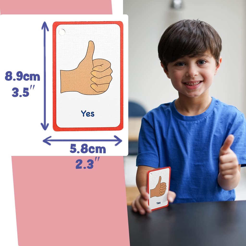 Special Needs My Communication Cards for Special Ed, Speech Delay Non Verbal Chi